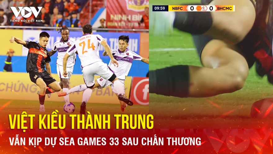 Tin bóng đá 2-11: Việt kiều Thành Trung vẫn kịp dự SEA Games 33 sau chấn thương